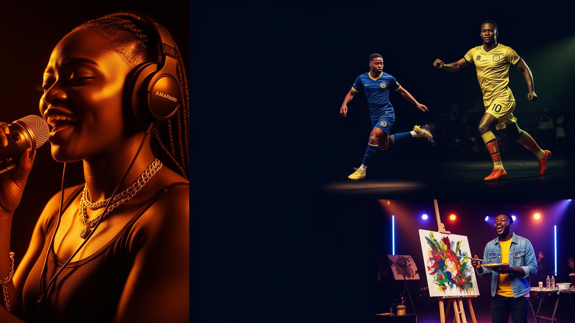 African creators, athletes and artists on Asili